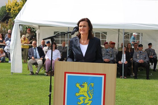 Feierliche  Vereidigung in Berka (Foto: Karl-Heinz Herrmann)