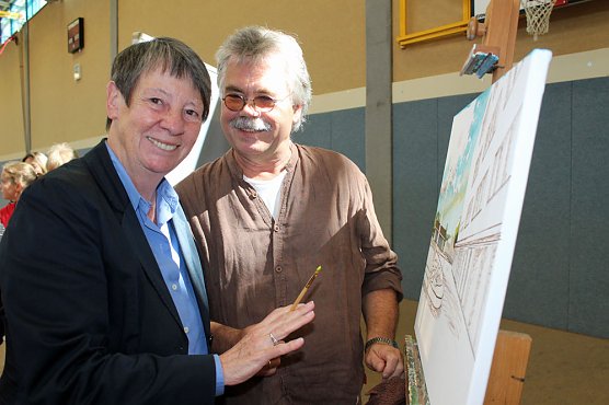 Feierlicher Spatenstich (Foto: Karl-Heinz Herrmann)