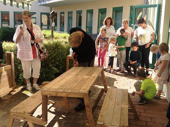 Sch&uuml;ler bauen f&uuml;r Sch&uuml;ler (Foto: F&ouml;rderzentrum Sondershausen)