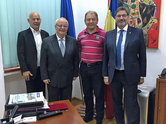 Partnerschaftsbesuch in Rum&auml;nien (Foto: Landratsamt Kyffh&auml;userkreis)