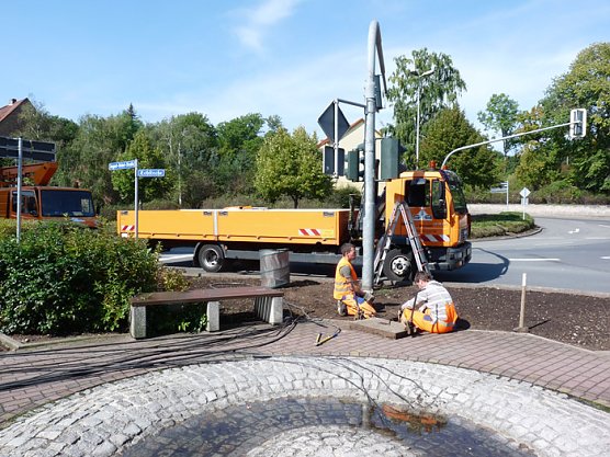 Ampel Nordh&auml;user Kurve (Foto: Karl-Heinz Herrmann)