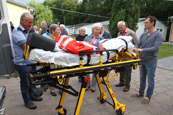 Katastrophensch&uuml;tzer bei den Alterskameraden (Foto: Karl-Heinz Herrmann)