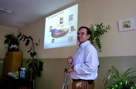 Christian Fliegner, der zugleich erfahrener Kreisvorsitzender im Unstrut-Hainich-Kreis ist, leitete den Lehrgang. (Foto: Bernd Reiber)