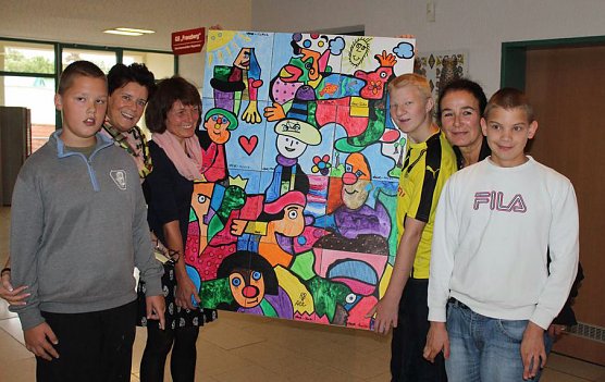 "Echter Otmar Alt" im F&ouml;rderzentrum (Foto: Karl-Heinz Herrmann)