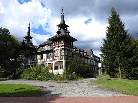 Das ehemalige Betriebsferienheim der Reichsbahndirektion Magdeburg in Alexisbad (Foto: Peter Blei)
