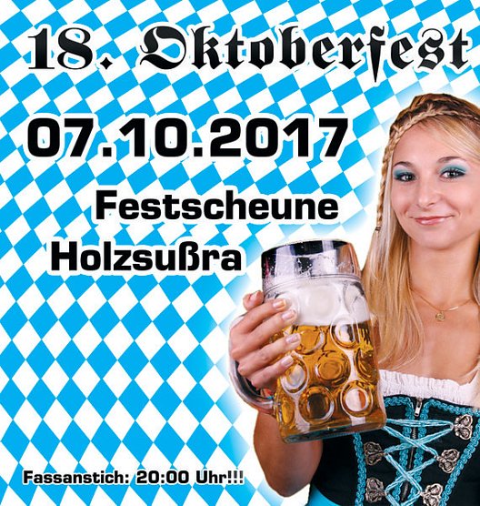 Oktoberfest in Holzsu&szlig;ra (Foto: Privat)