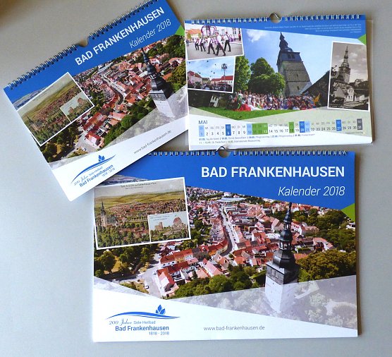 Bad Frankenh&auml;user Kalender 2018 ab sofort erh&auml;ltlich (Foto: Peter M&ouml;bius)