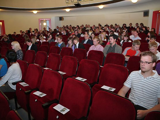 Immatrikulation im Theater (Foto: nnz)
