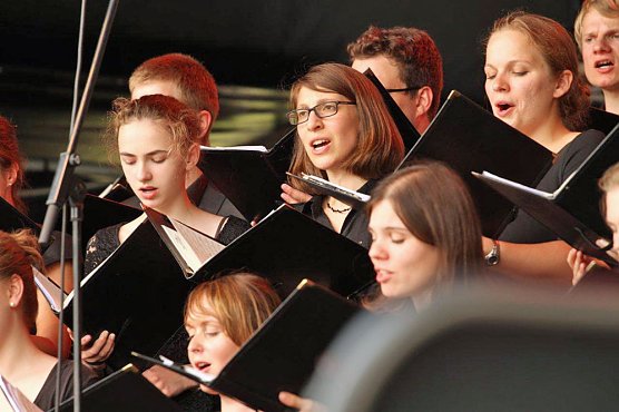 Gemeinsames th&uuml;ringisch-s&auml;chsisches Chorkonzert (Foto: Landesmusikakademie)