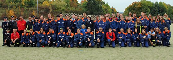 Leistungsspange von jungen Feuerwehrleuten erk&auml;mpft (Foto: Karl-Heinz Herrmann)