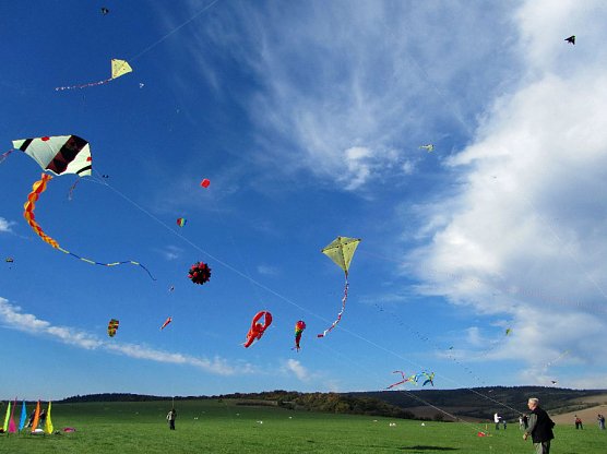 Flugplatz Bad Frankenhausen � Udersleben  +++ Drachenfest 2017 (Foto: Marion Haas)