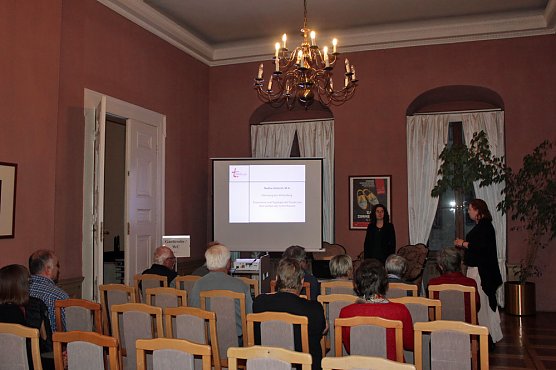 "Aufgeschlossen" im Schloss (Foto: Karl-Heinz Herrmann)