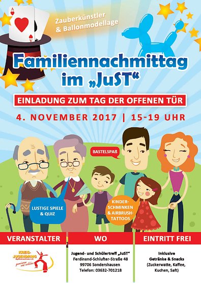 Familiennachmittag im JuST (Foto: JUST Sondershausen)