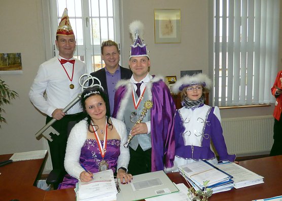 Hurra, Hurra die 5. Jahreszeit ist wieder da! (Foto: Stadtmarketing Bad Frankenhausen)