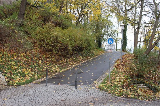 Der Weg zum Schloss ist frei (Foto: Karl-Heinz Herrmann)
