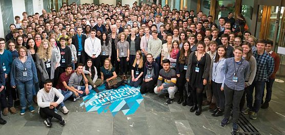 Mission Eintauchen (Foto: R. Hildebrandt Quelle der Fotos und des Video-Beitrags:  https://de-de.facebook.com/tagdertalente, www.facebook.de/tagdertalente, eigene Fotos   )