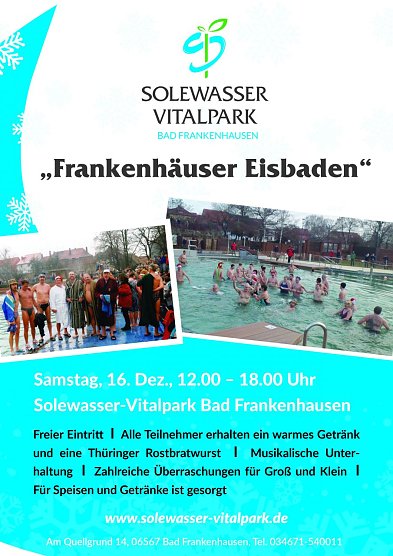Besinnliche Adventszeit in der Kyffh&auml;user-Therme ... (Foto: Stadt Bad Frankenhausen)