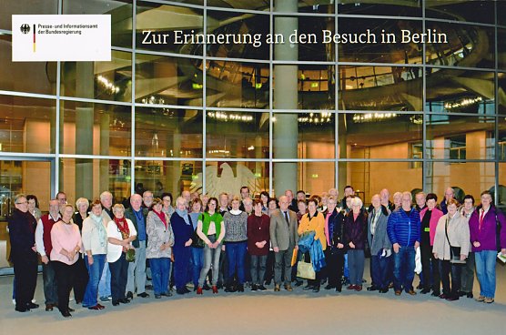 Bildungsreise nach Berlin (Foto: B. Wollweber) Bildungsreise nach Berlin (Foto: B. Wollweber)