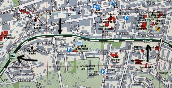 Umwidmung ehemaliger Bahntrasse (Foto: Karl-Heinz Herrmann)