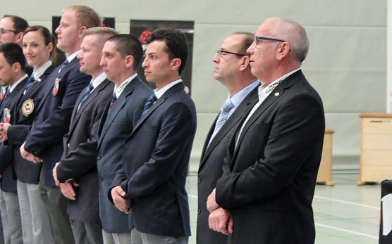 Sportplakette des Freistaates Th&uuml;ringen nach Sondershausen (Foto: Karl-Heinz Herrmann)