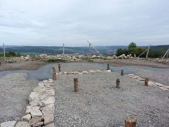 Grundriss der Kirche (Foto: Karl-Heinz Herrmann)