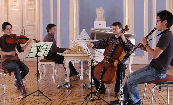 Bei der Probe (Foto: I. K&uuml;hn)