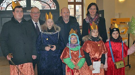 Sternensinger in Sondershausen (Foto: Karl-Heinz Herrmann)