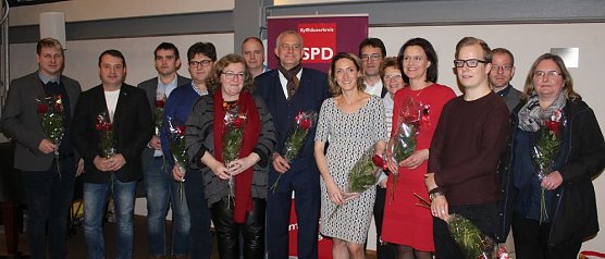 SPD Kyffh&auml;userkreis mit neuem Vorstand (Foto: Karl-Heinz Herrmann)