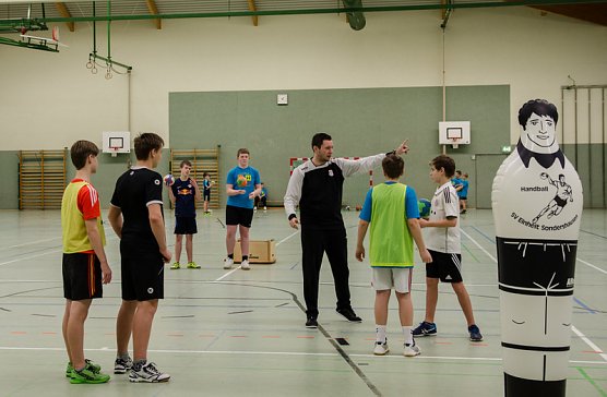 Handball-Camp des SV Einheit Sondershausen (Foto: Holger Schurack) Handball-Camp des SV Einheit Sondershausen (Foto: Holger Schurack)