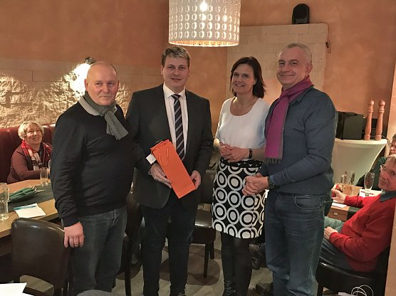 Neuer Vorstand und B&uuml;rgermeisterkandidat (Foto: SPD Bad Frankenhausen)