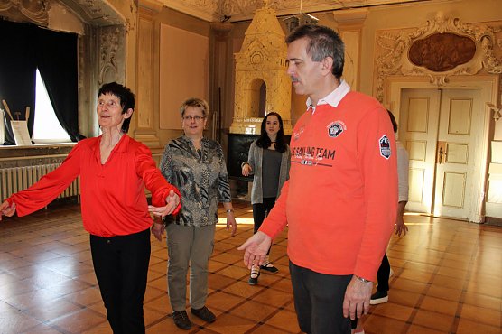 Tanztraining f&uuml;r die Schl&ouml;ssertage 2018 (Foto: Karl-Heinz Herrmann)
