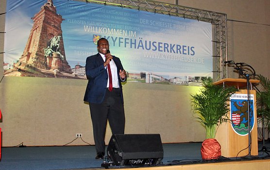 Panik-Rock beim Neujahrsempfang (Foto: Karl-Heinz Herrmann)