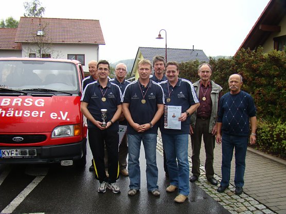 &sect;. Platz in Th&uuml;ringen beim Bosseln (Foto: BRSG Kyffh&auml;user)