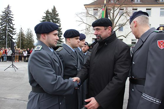 Vereidigung in Sondershausen (Foto: Karl-Heinz Herrmann)