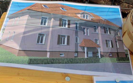 Baustart am Franzberg (Foto: Karl-Heinz Herrmann)