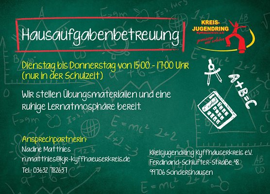 Hausaufgabenbetreuung im JuST (Foto: JUST)