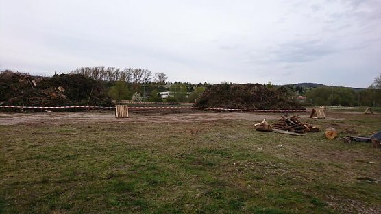 Baum- und Strauchschnitt f&uuml;rs Osterfeuer 2018 (Foto: Tobias Schneegans)
