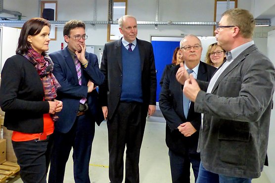 Europaparlamentarier auf Tour durch den Kreis (Foto: Jochen Sauerbier)