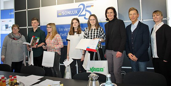 Sch&uuml;lerwettbewerb heute mit den Auszeichnungen (Foto: Karl-Heinz Herrmann)