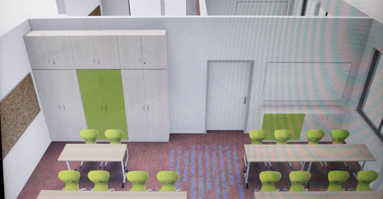 So wird es in der Franzbergschule aussehen (Foto: Karl-Heinz Herrmann)