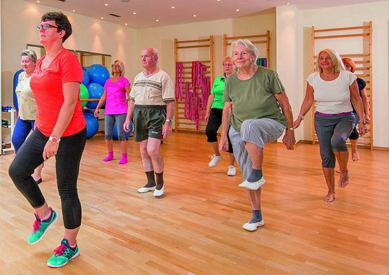 Präventionskurse in der Kyffhäuser-Therme (Foto: Kyffhäusertherme) Präventionskurse in der Kyffhäuser-Therme (Foto: Kyffhäusertherme)