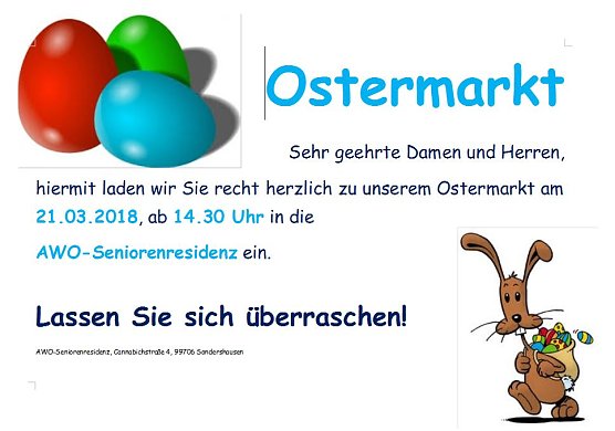 Osterkaffee und Osterfeuer-Jecha und mehr (Foto: AWO) Osterkaffee und Osterfeuer-Jecha und mehr (Foto: AWO)