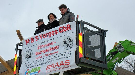 Richtfest für neue Bungalows im Ferienpark (Foto: Karl-Heinz Herrmann) Richtfest für neue Bungalows im Ferienpark (Foto: Karl-Heinz Herrmann)