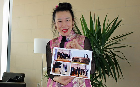 Harfenkl&auml;nge im Marstall (Foto: Karl-Heinz Herrmann)