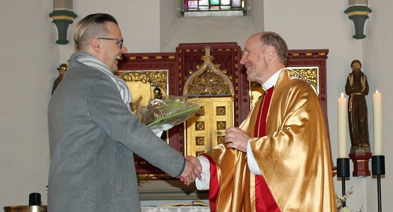 Jubil&auml;um seiner 40j&auml;hrigen Priesterweihe (Foto: Karl-Heinz Herrmann)