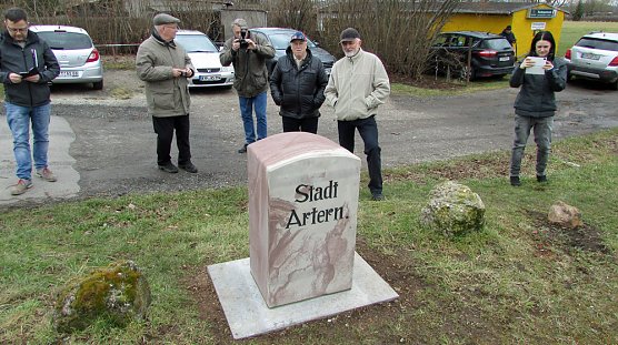 Steinreiches Artern: (Foto: Andreas Schmölling) Steinreiches Artern: (Foto: Andreas Schmölling)