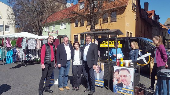 Gute Resonanz mit "Politik die jedem schmeckt" (Foto: CDU)