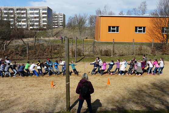 Osterferien in der "Franzbergschule (Foto: Nadine Krieg)