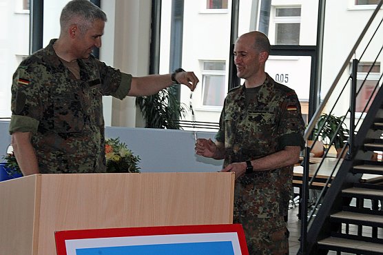 Aus der Region verabschiedet und empfangen (Foto: Karl-Heinz Herrmann)