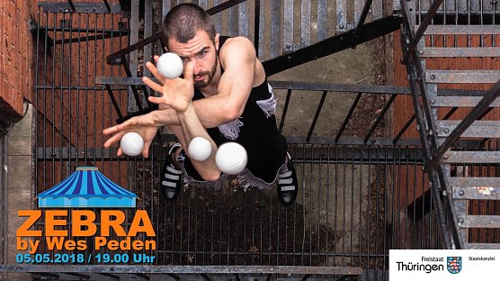 Wes Peden er&ouml;ffnet die Zappelini-Zeltsaison (Foto: Studio 44 e.V.)